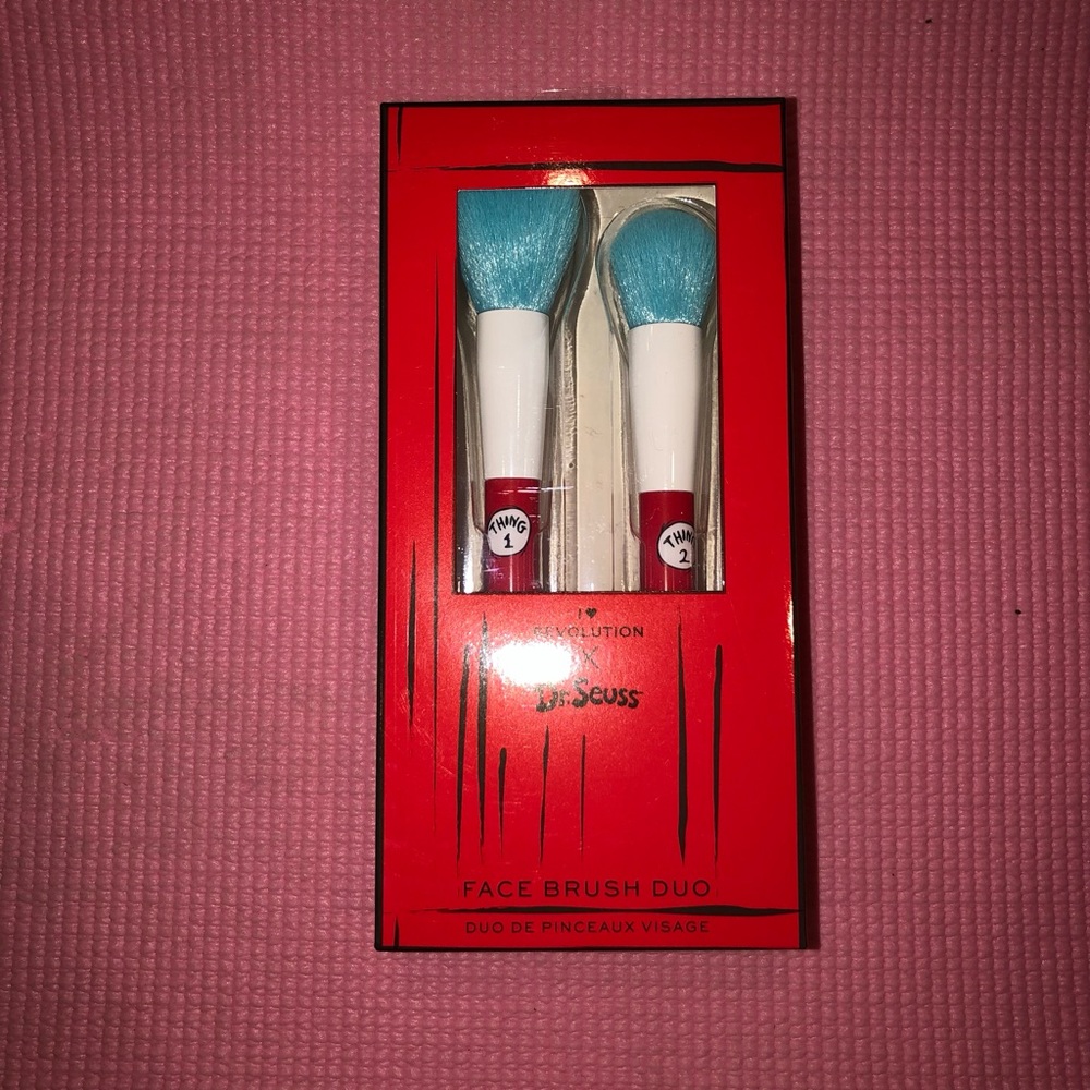 Dr. Seuss Makeup Revolution Brushes